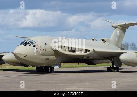 Handley Page Victor K2 XL231 `Lusty Lindy` Elvington, Yorkshire, Stockfoto